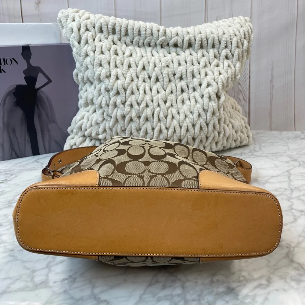 Coach Canvas Hobo Bag
